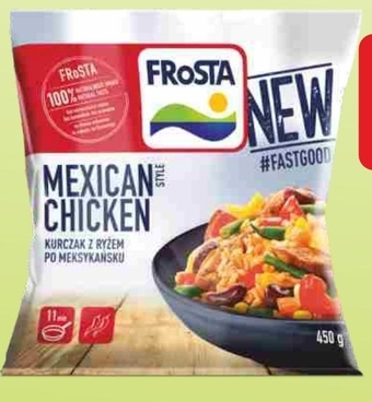 MOKPOL FRoSTA Mexican Style Chicken Kurczak z ryżem po meksykańsku 450 g oferta