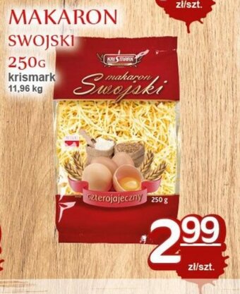 Robert Makaron swojski 250g Krismark oferta