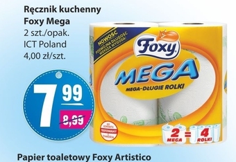 Społem Foxy Mega Ręcznik kuchenny 2 rolki oferta