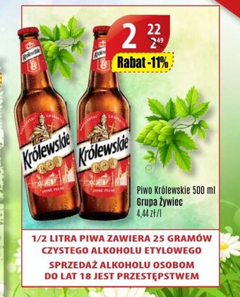 Piwo Królewskie 500ml