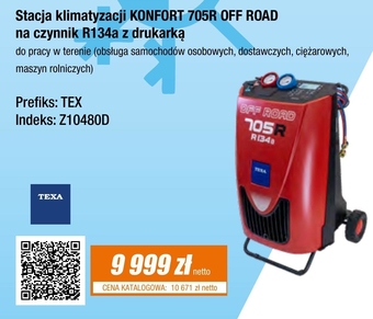 Stacja klimatyzacji Texa