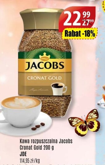 API MARKET Kawa rozpuszczalna Jacobs Cronat Gold 200g oferta