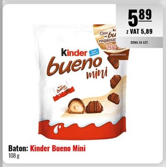 Eurocash Baton Kinder Bueno Mini 108g oferta