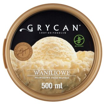 Carrefour Grycan Lody waniliowe 500 ml oferta