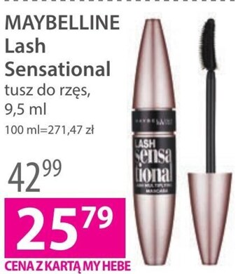 Hebe Tusz do rzęs Maybelline oferta