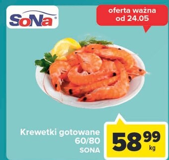 Carrefour Krewetki Sona oferta