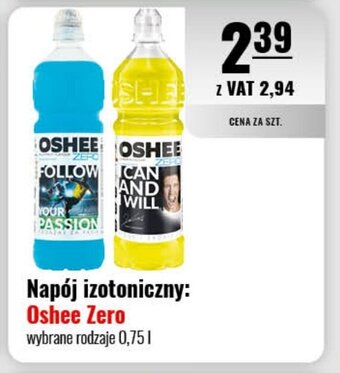 Eurocash Napój izotoniczny Oshee Zero 0,75l oferta