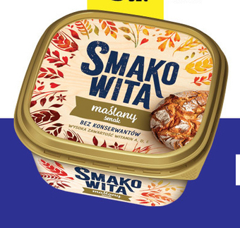 Smakowita Margaryna maślany smak 450 g