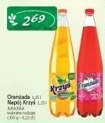 Cezar Delikatesy Krzyś Napój gazowany smak pomarańczowy 1 l oferta