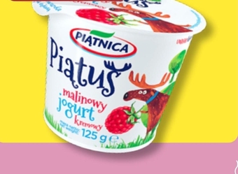 ALDI Piątnica Piątuś Jogurt kremowy malinowy 125 g oferta