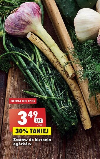 Biedronka Zestaw do kiszenia ogórków oferta
