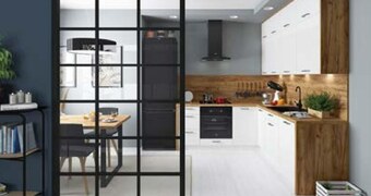 Black Red White Zestaw mebli kuchennych oferta