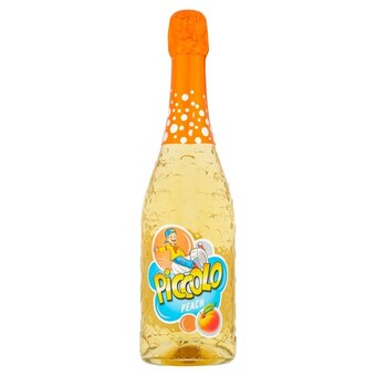 Piccolo Napój bezalkoholowy gazowany o smaku brzoskwiniowym 750 ml