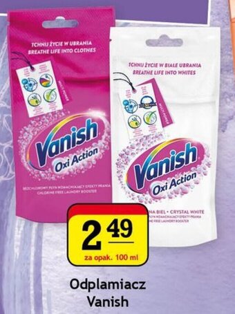 Odplamiacz Vanish 100ml