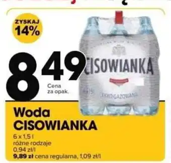 Supeco Woda Cisowianka 6x1,5l oferta