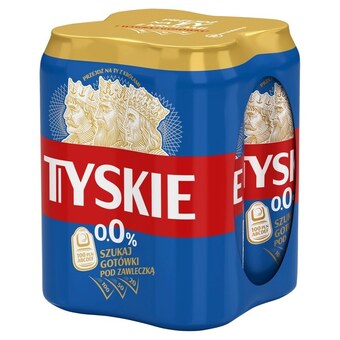 Tyskie Piwo bezalkoholowe 4 x 0,5 l