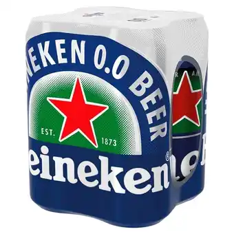 Żabka Heineken Piwo jasne bezalkoholowe 4 x 500 ml oferta