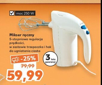 Kaufland Mikser ręczny 250 w oferta