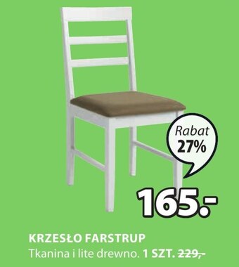 JYSK Krzesło oferta