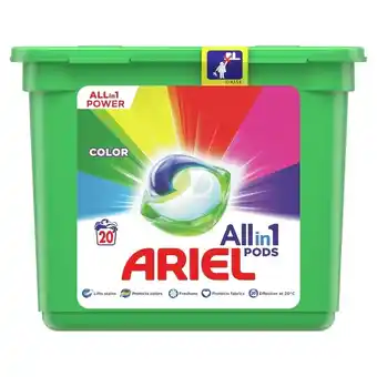 Lidl Ariel Allin1 PODS Colour Kapsułki do prania, 20 prań oferta