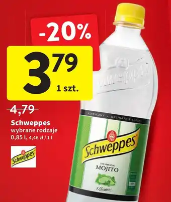 Intermarche Schweppes Mojito Bezalkoholowy napój gazowany 0,85 l oferta