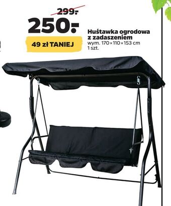 Netto Huśtawka ogrodowa z zadaszeniem oferta