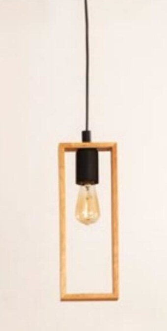 Lampa Black Red White