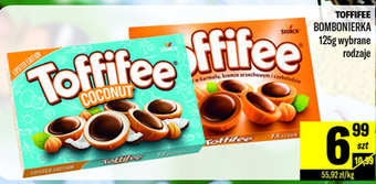 TomiMarkt Toffifee Orzech laskowy w karmelu kremie orzechowym i czekoladzie 125 g (15 sztuk) oferta