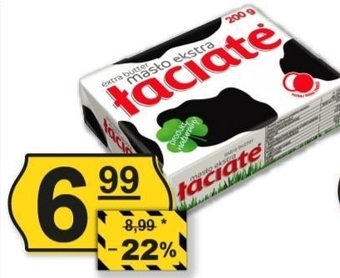 Hitpol Łaciate Masło ekstra 200 g oferta
