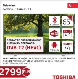 Kakto Telewizor Toshiba oferta