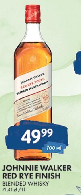 Johnnie Walker Red Rye Finish 700ml