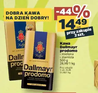 Netto Kawa Dallmayr prodomo 500g oferta