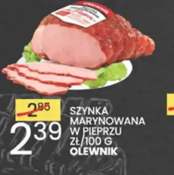 Wafelek Szynka marynowana w pieprzu Olewnik 100g oferta