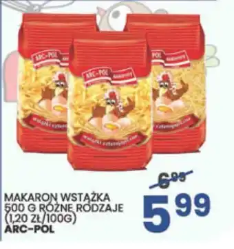 Wafelek Makaron wstążka ARC-POL 500g oferta