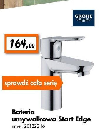 Bricoman Bateria umywalkowa Start Edge oferta