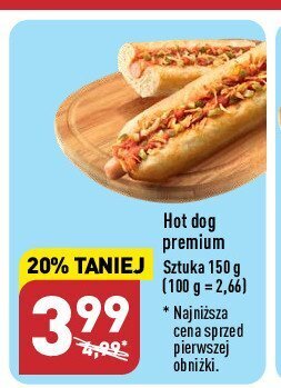 ALDI Hot-dog premium oferta