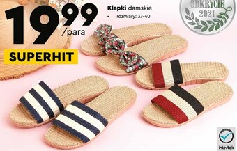 Biedronka Klapki damskie Tom&Rose oferta