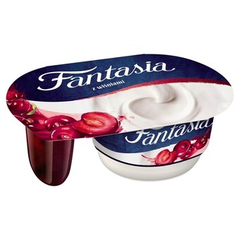 Topaz Fantasia Jogurt kremowy z wiśniami 118 g oferta