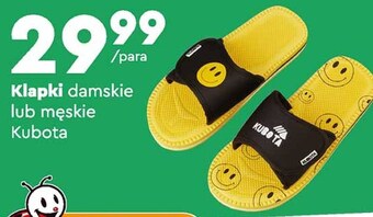 Biedronka Klapki damskie Kubota oferta
