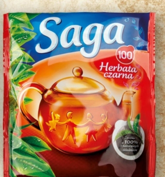 Lidl Saga Herbata czarna 140 g (100 torebek) oferta