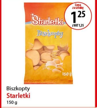 Eurocash Biszkopty Starletki 150 g oferta