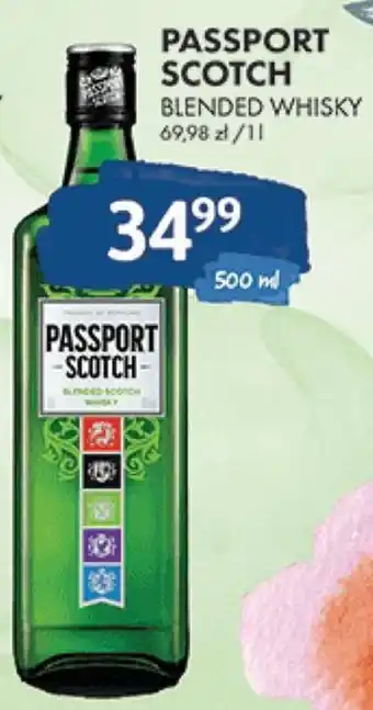 Al.Capone Passport Scotch 500ml oferta