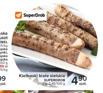 Carrefour Kiełbaski białe sielskie 200gg oferta