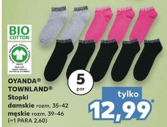 Kaufland Stopki męskie 39-46 Townland oferta
