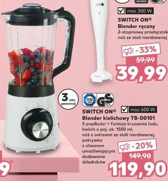 Kaufland Blender kielichowy tb-d0101 Switch On oferta