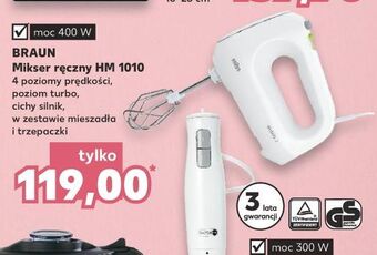 Kaufland Mikser hm1010wh Braun oferta