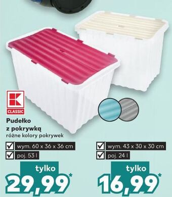 Kaufland Pudełko z pokrywką 24 l K-Classic oferta