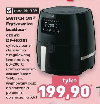 Kaufland Frytkownica df-h0201 Switch On oferta