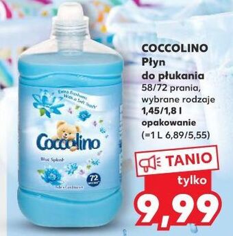 Kaufland Płyn do płukania blue splash Coccolino oferta