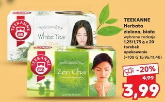 Kaufland Herbata zen chai Teekanne World Special Teas oferta